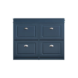 Scarpiera salvaspazio Slim, portascarpe salvaspazio Regolabili blu L104P24A83 cm FSR79-B - Sobuy
