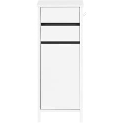Armadio archivio Mobiletto multifunzionale Tavolino 32x40x76cm FWT108-W - Sobuy