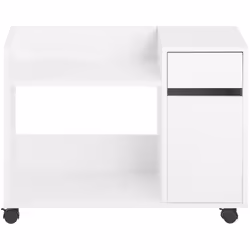 Lo schedario da ufficio ha 2 scomparti, 1 cassetto e 1 porta di diverse dimensioni per riporre articoli da ufficio come carta ...