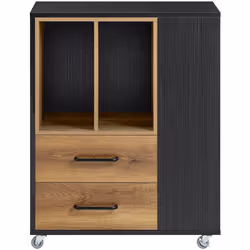 Elegante tavolino su ruote - Un tavolino semplice e moderno che attira l'attenzione in ogni zona giorno. Che sia come ripiano ...