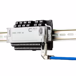METZ CONNECT 40G RJ45 field plug pro 360 Blu