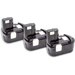3x batteria compatibile con Hitachi dv 18DVKS, ub 18DL, rb 18DL, ub 18D, kc 18DA, g 18DL, g 18DLX utensile elettrico (1500 mAh, NiMH, 18 v) - Vhbw