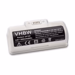 vhbw - the clever way - Batteria ricaricabile di ricambio, compatibile e di alta qualità, ad alta capacità, per robot lavapav ...