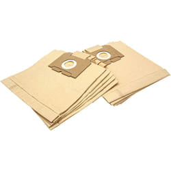 10x sacchetto compatibile con Eureka 3530 Ultra Boss aspirapolvere - in carta, 26cm x 22cm, color sabbia - Vhbw