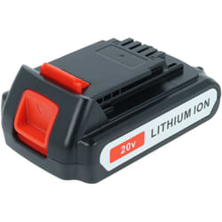 Vhbw - 1x batteria compatibile con Black & Decker ASL188K, BCD001 H1, ASL188 H1, ASL186 H1, ASL186K utensile elettrico (2000 mAh, Li-Ion, 20 v)