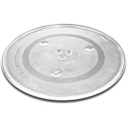 vhbw piatto universale per diversi forni a microonde ad es. compatibile con Bosch, Siemens, Bauknecht - Piatto girevole, 31,5 cm, vetro trasparente