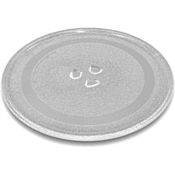 Vhbw - piatto compatibile con Panasonic NN-K103, NN-K133, NN-SD277 forni a microonde - Piatto girevole con attacco a y, 24,5 cm, vetro