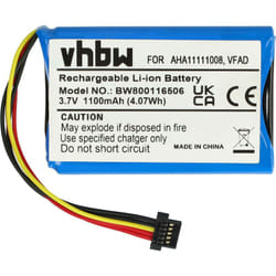 vhbw batteria compatibile con TomTom XXL South Africa navigatore GPS (1100mAh, 3,7 V, Li-Ion)