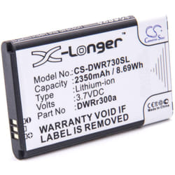 Vhbw - batteria compatibile con D-Link DWR-720 B1, DWR-730, DWR730, DWR-720, DWR-730 B1 hotspot modem router portatile (2350mAh, 3,7V, Li-Ion)