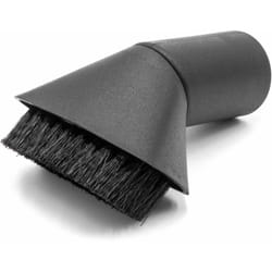 Spazzola per mobili compatibile con Kärcher bv 111, cv 60/2 rs Bp Pack, bv 5/1, bv 5/1 bp aspirapolvere con attacco rotondo da 32 mm - 8,29cm - Vhbw