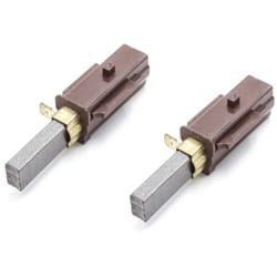 2x spazzola carbone compatibile con Miele S227, S228, S229, S217-S225, S227i, S228i aspirapolvere - Spazzola motore, con base, 6,3x11x33 mm - Vhbw