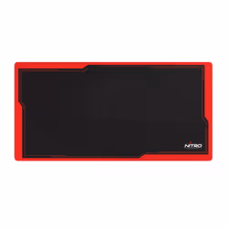 Nitro Concepts DM12 Tappetino per mouse per gioco da computer Nero, Rosso - Vista aggiuntiva 5