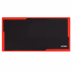 Nitro Concepts DM16 Tappetino per mouse per gioco da computer Nero, Rosso - Vista aggiuntiva 4