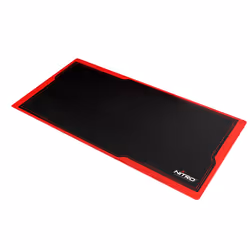 Nitro Concepts DM16 Tappetino per mouse per gioco da computer Nero, Rosso - Vista aggiuntiva 6