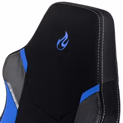 Nitro Concepts X1000 Sedia da gaming per PC Sedia tappezzata Nero, Blu - Vista aggiuntiva 5