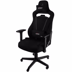 Pro Gamersware NC-E250-B sedia per videogioco Sedia per gaming universale Seduta imbottita