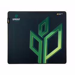 Endgame Gear MPJ450, Nero, Verde, Immagine, Stoffa, Gomma, Barra appoggiaferro antiscivolo, Tappetino per mouse per gioco da ...
