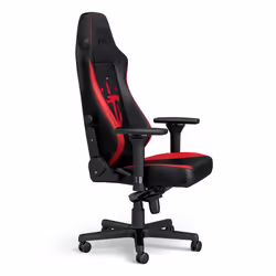 noblechairs NBL-HRO-PU-DET sedia per videogioco Sedia da gaming per PC Seduta imbottita Nero, Rosso - Vista aggiuntiva 4