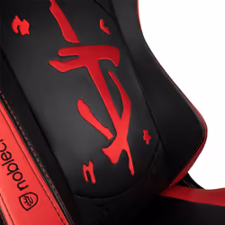 noblechairs NBL-HRO-PU-DET sedia per videogioco Sedia da gaming per PC Seduta imbottita Nero, Rosso - Vista aggiuntiva 8