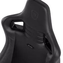 noblechairs EPIC Compact Sedia da gaming per PC Seduta imbottita Nero - Vista aggiuntiva 5