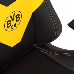 noblechairs EPIC BVB Sedia da gaming per PC Seduta imbottita Nero, Giallo - Vista aggiuntiva 4