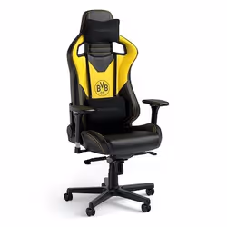 noblechairs EPIC BVB Sedia da gaming per PC Seduta imbottita Nero, Giallo - Vista aggiuntiva 6