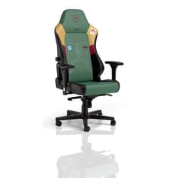 noblechairs NBL-HRO-PU-BFE sedia per videogioco Sedia per gaming universale Sedia imbottita tappezzata Verde