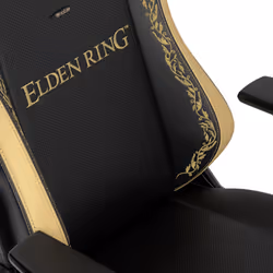 noblechairs NBL-HRO-PU-ERE sedia per videogioco Sedia da gaming per PC Seduta imbottita Nero, Oro - Vista aggiuntiva 7