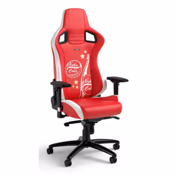 noblechairs EPIC Sedia da gaming per PC Seduta imbottita Rosso, Bianco - Vista aggiuntiva 5