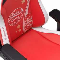 noblechairs EPIC Sedia da gaming per PC Seduta imbottita Rosso, Bianco - Vista aggiuntiva 7