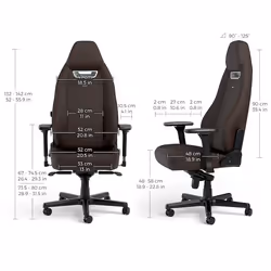 noblechairs LEGEND Poltrona per gaming Seduta imbottita Marrone - Vista aggiuntiva 5