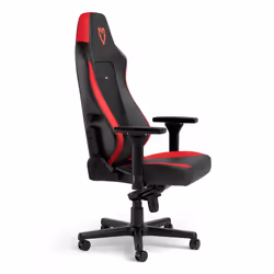 noblechairs NBL-HRO-PU-MSE sedia per videogioco Sedia da gaming per PC Seduta imbottita Nero, Rosso - Vista aggiuntiva 4