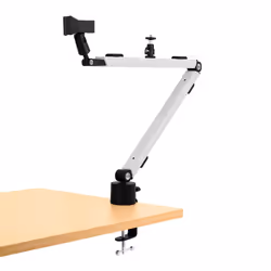 Streamplify Mount Arm Supporto passivo Macchina fotografica, Microfono, Telefono cellulare/smartphone, Ring lamp Nero, Bianco - Vista aggiuntiva 5