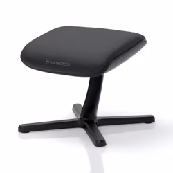noblechairs NBL-FR-PU-BED, Nero, Alluminio, Tessuto, Schiuma, Plastica, 0 - 45°, 490 mm, 400 mm, 450 mm