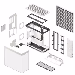 HAVN HS 420 VGPU Midi Tower Bianco - Vista aggiuntiva 7