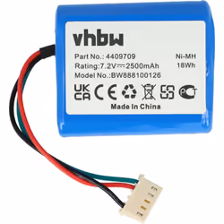 vhbw - the clever way - Batteria ricaricabile di ricambio, compatibile e di alta qualità, ad alta capacità, per robot aspirap ...