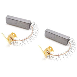 Vhbw - 2x spazzola carbone compatibile con Midea aspirapolvere aspirapolvere - Spazzola motore, 6,5x10x30 mm
