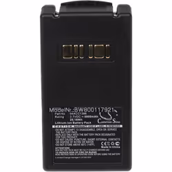 vhbw - the clever way - Batteria ricaricabile di ricambio, compatibile e di alta qualità, ad alta capacità, per lettore di co ...