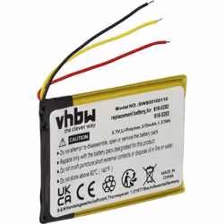 vhbw - the clever way - Batteria ricaricabile di ricambio, compatibile e di alta qualità, ad alta capacità, per lettore MP3,  ...