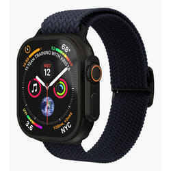 Vonmählen AWS00194 accessorio indossabile intelligente Band Nero, Blu marino Nylon