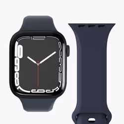 Vonmählen Classic Band 2 Cinghia Blu marino Silicone - Vista aggiuntiva 2