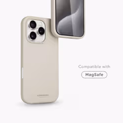 Vonmählen Soft Silicone Case custodia per cellulare 17,5 cm (6.9") Cover Crema - Vista aggiuntiva 2