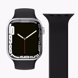 Vonmählen Solo Loop Cinghia Nero Silicone - Vista aggiuntiva 3