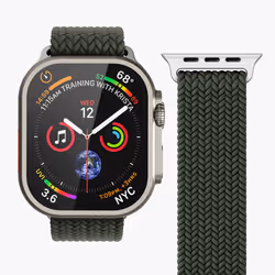 Vonmählen Woven Loop Cinghia Oliva Nylon - Vista aggiuntiva 2