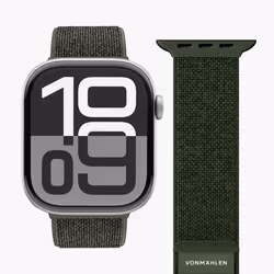 Vonmählen Fitness Loop 2 Cinghia Oliva Nylon - Vista aggiuntiva 2