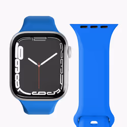 Vonmählen Classic Band 2 Sky Captain Cinghia Blu Silicone - Vista aggiuntiva 2