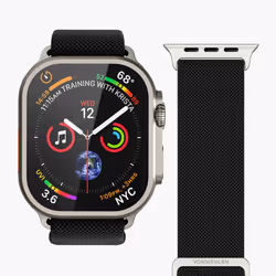 Vonmählen Classic Nylon Loop Band Nero - Vista aggiuntiva 2