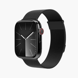 Vonmählen Milanese Loop 2 Cinghia Nero Acciaio inox