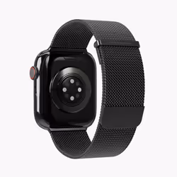 Vonmählen Milanese Loop 2 Cinghia Nero Acciaio inox - Vista aggiuntiva 4