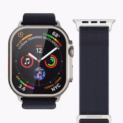 Vonmählen Classic Nylon Loop Band Blu marino - Vista aggiuntiva 2